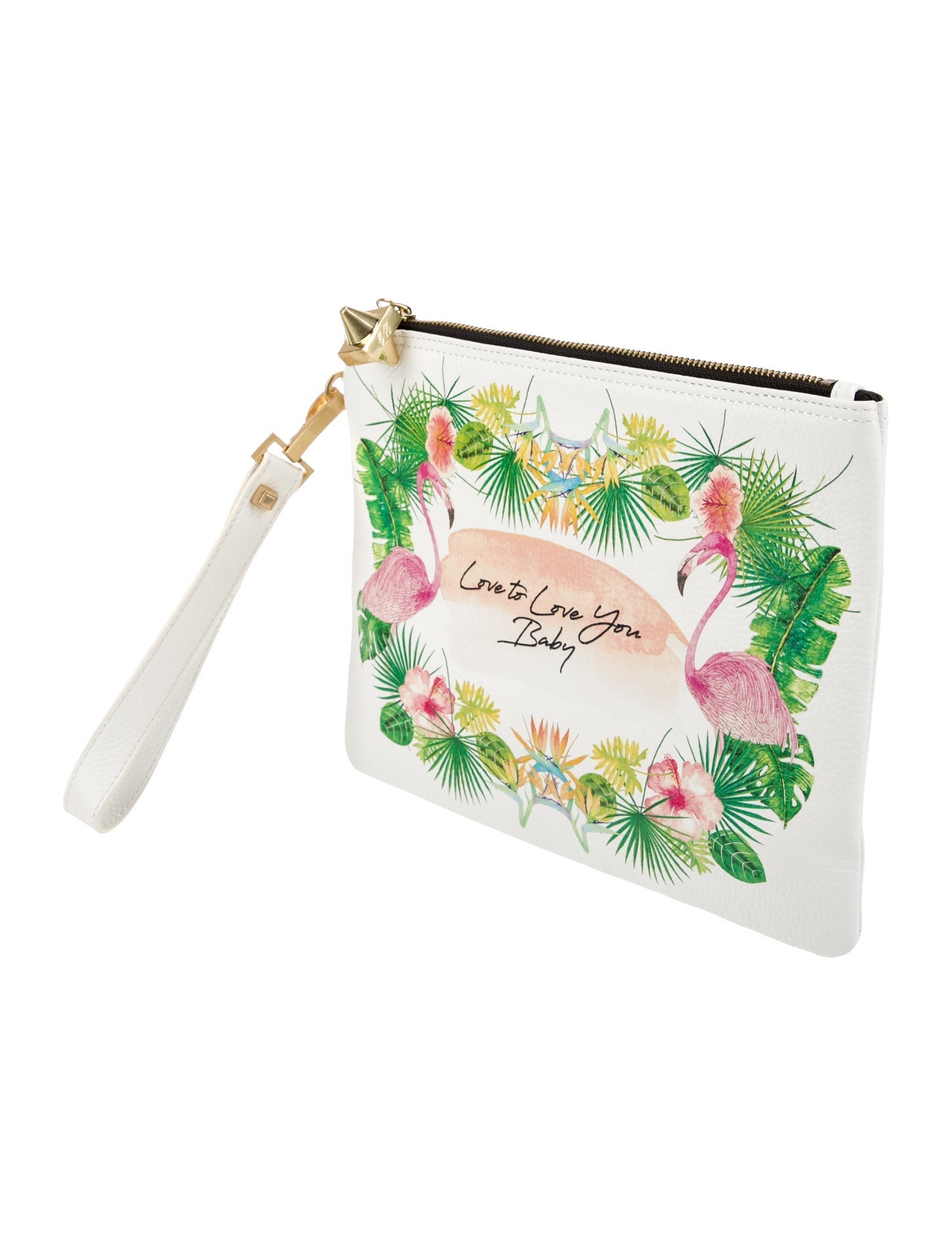 Emm Kuo Leather Clutch