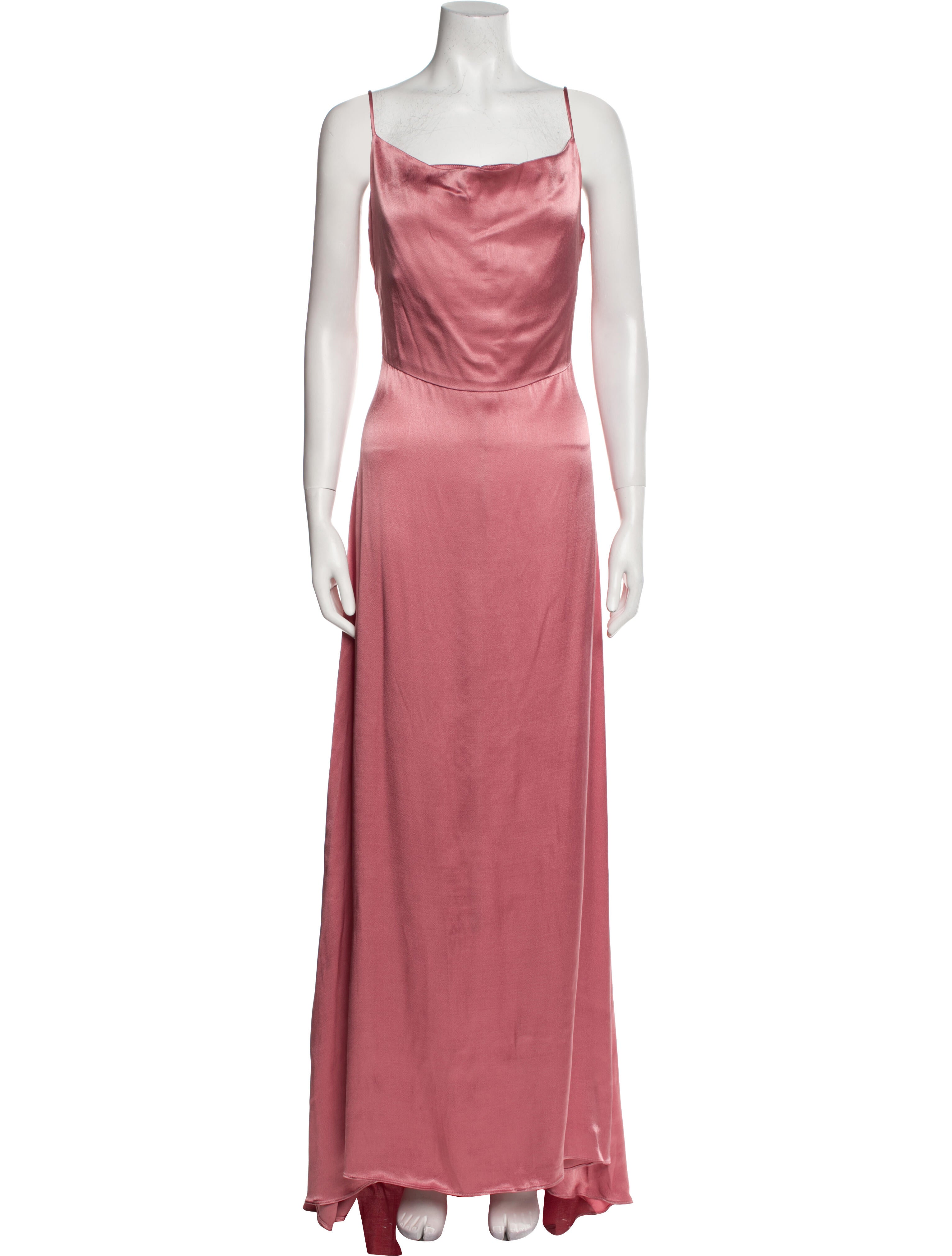Elliatt Silk Long Dress