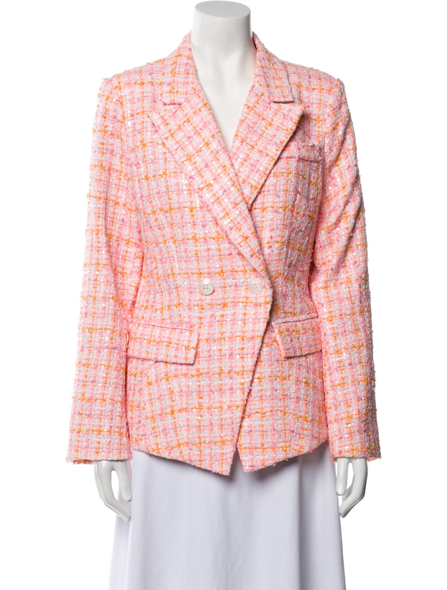 Elliatt Tweed Pattern Blazer