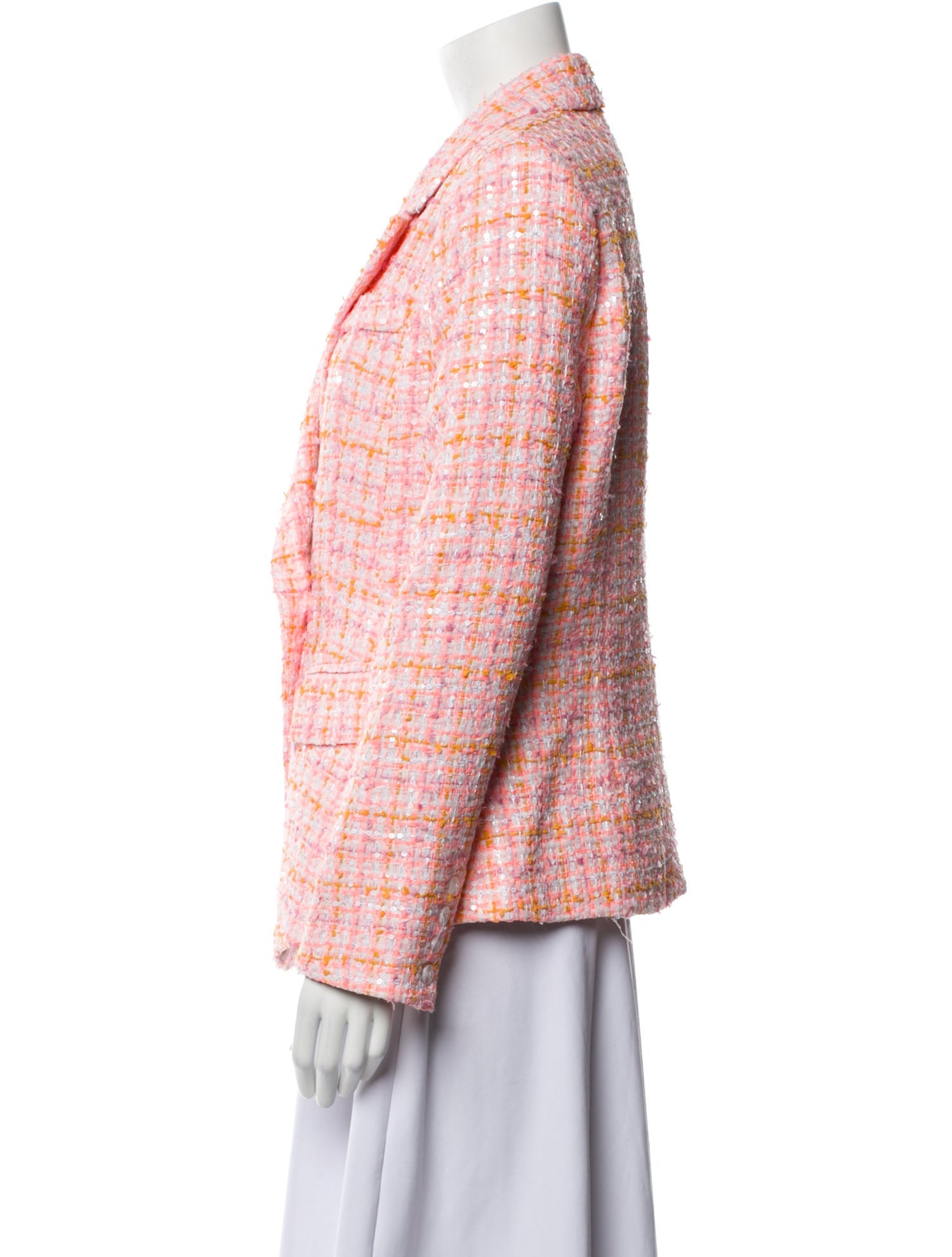 Elliatt Tweed Pattern Blazer