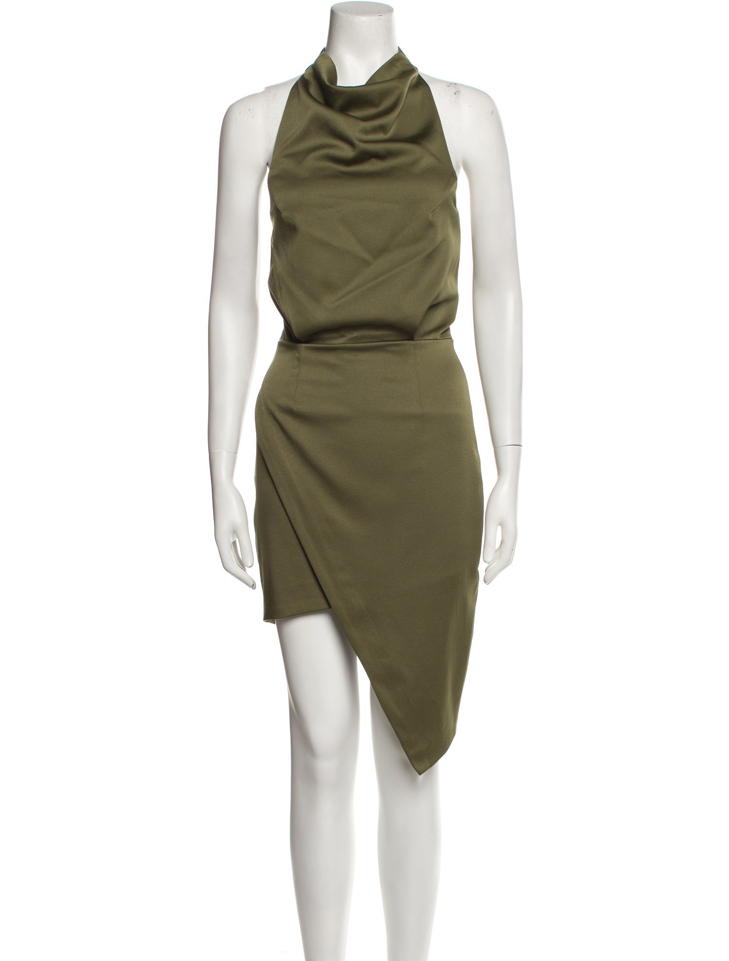 Elliatt Mock Neck Midi Length Dress