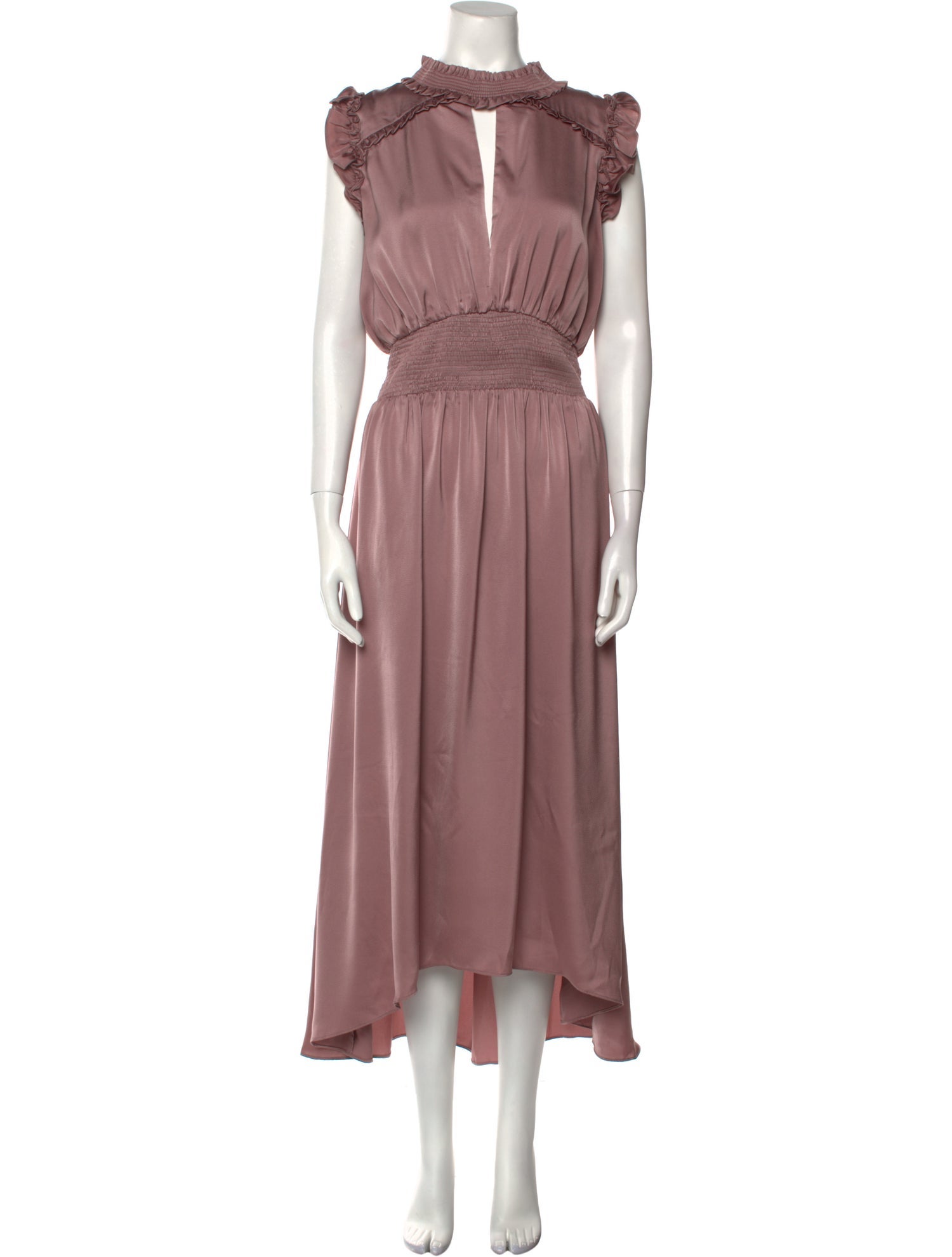 Elliatt Mock Neck Long Dress