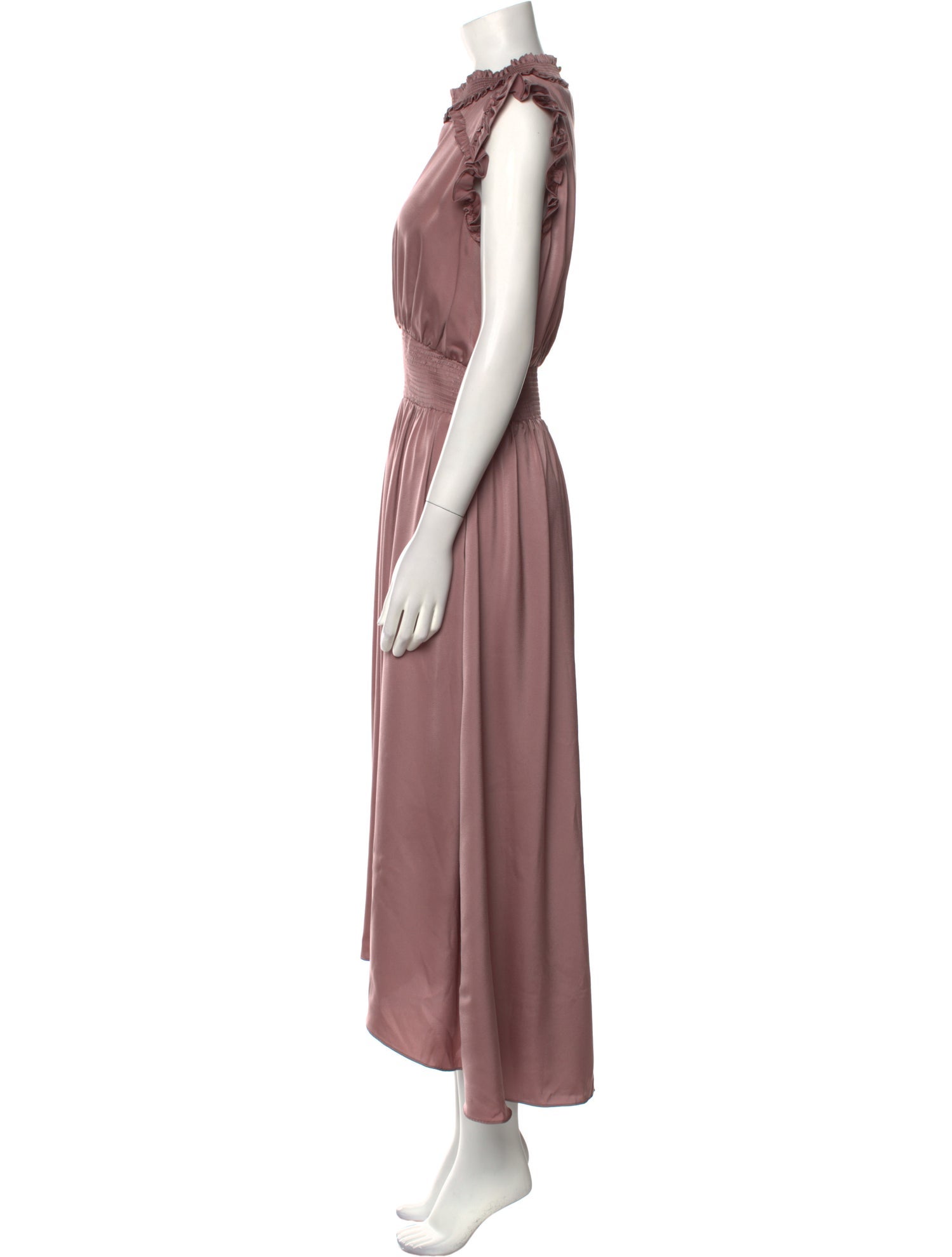 Elliatt Mock Neck Long Dress