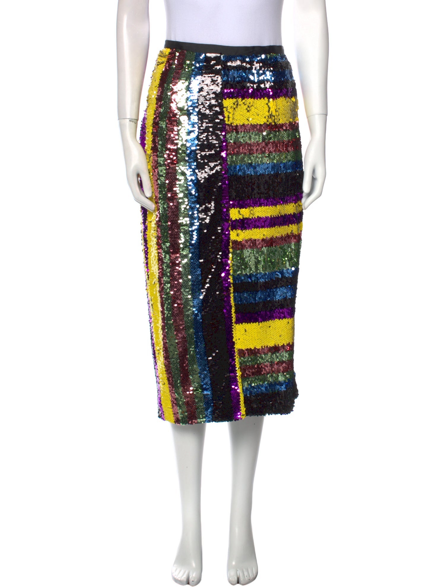 Elliatt Printed Midi Length Skirt