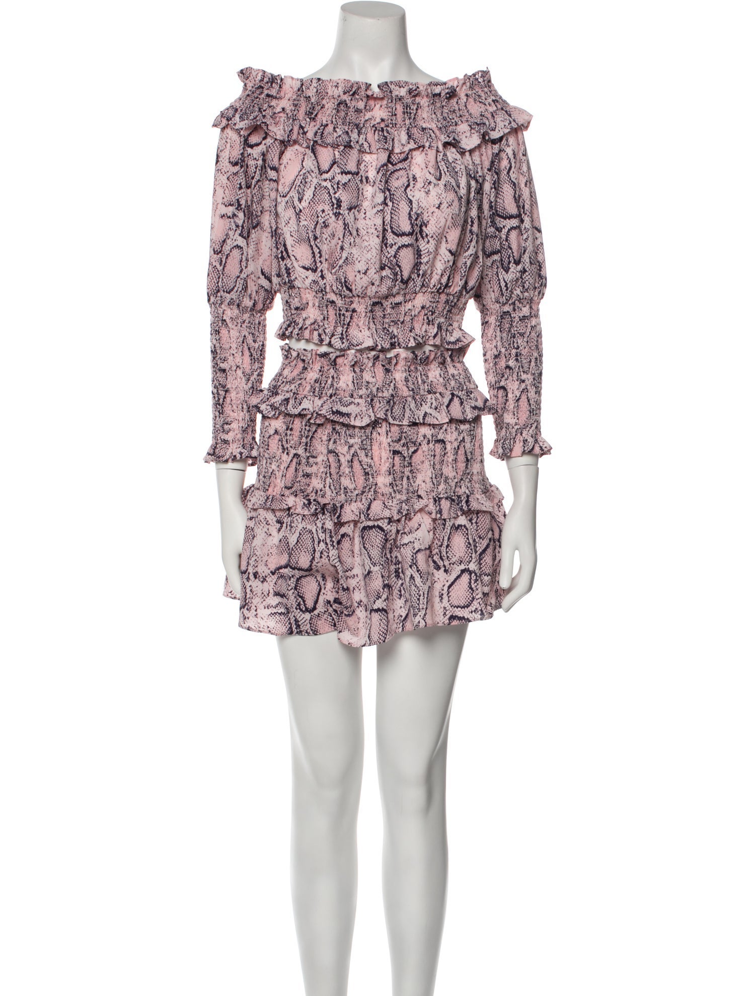 Elliatt Animal Print Short Set