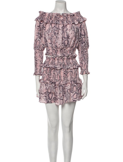 Elliatt Animal Print Short Set