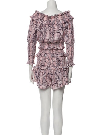 Elliatt Animal Print Short Set