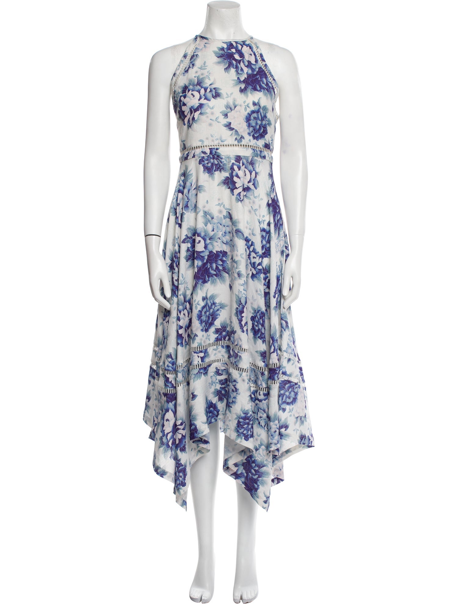 Elliatt Floral Print Midi Length Dress
