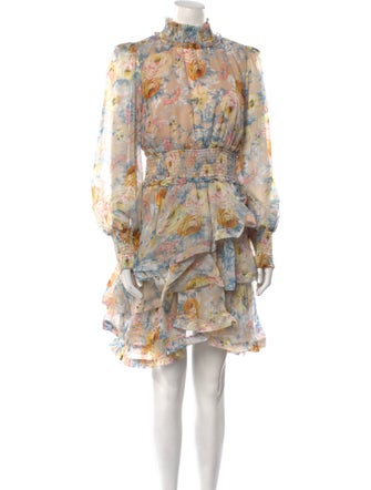Elliatt Floral Print Mini Dress