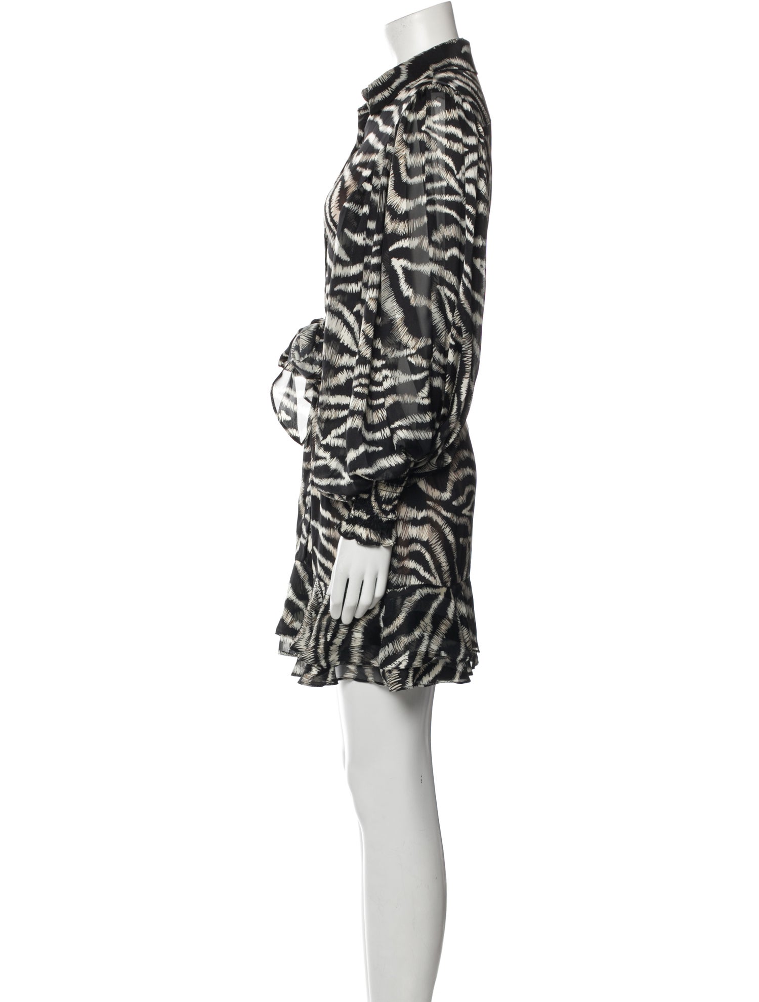 Elliatt Animal Print Mini Dress