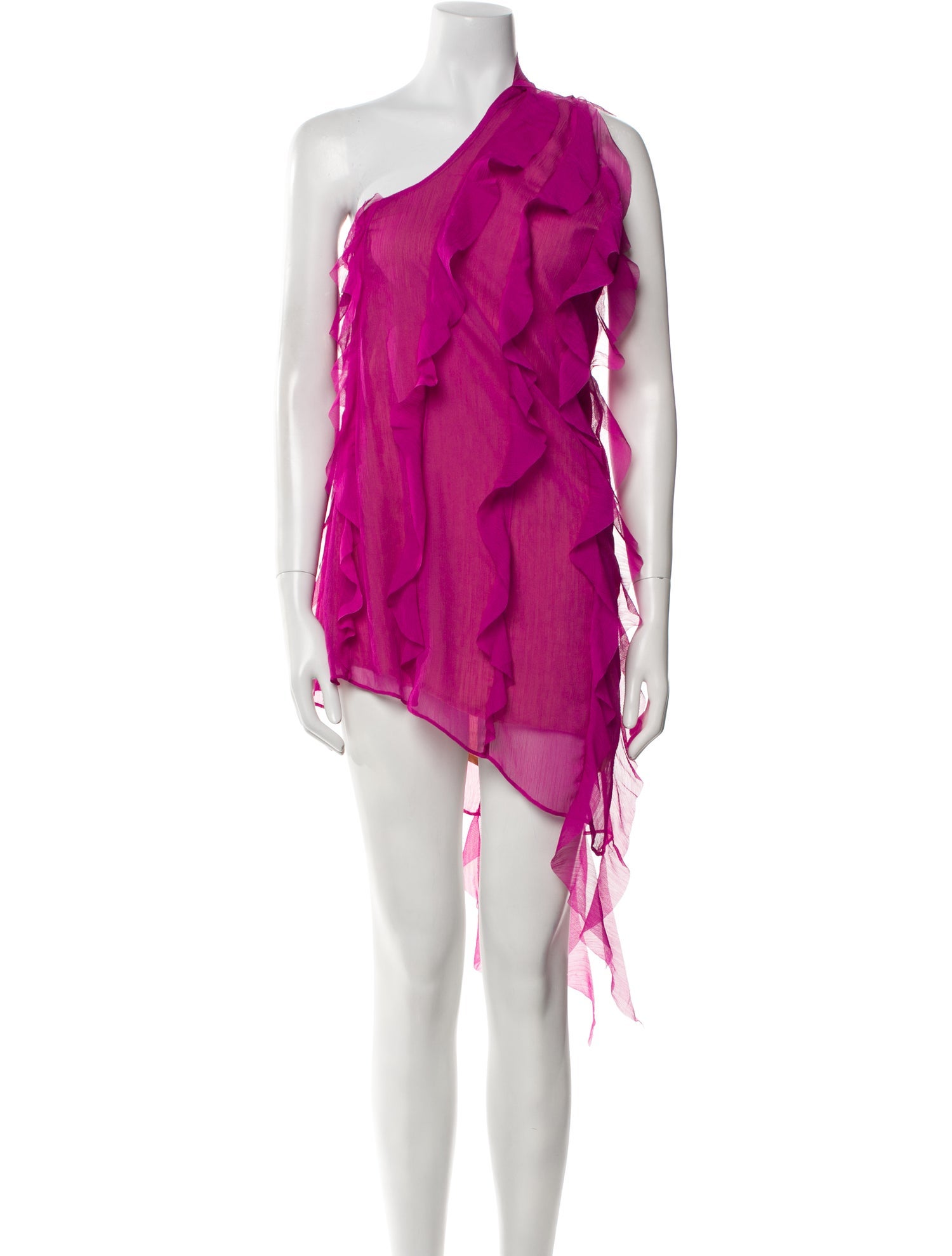 Elliatt One-Shoulder Midi Length Dress w/ Tags