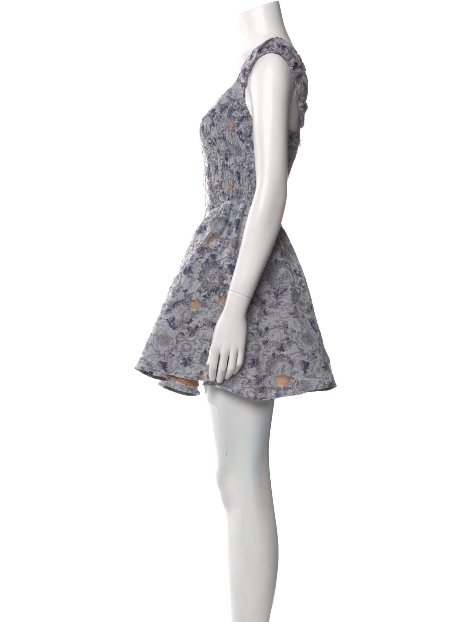 Elliatt Floral Print Mini Dress