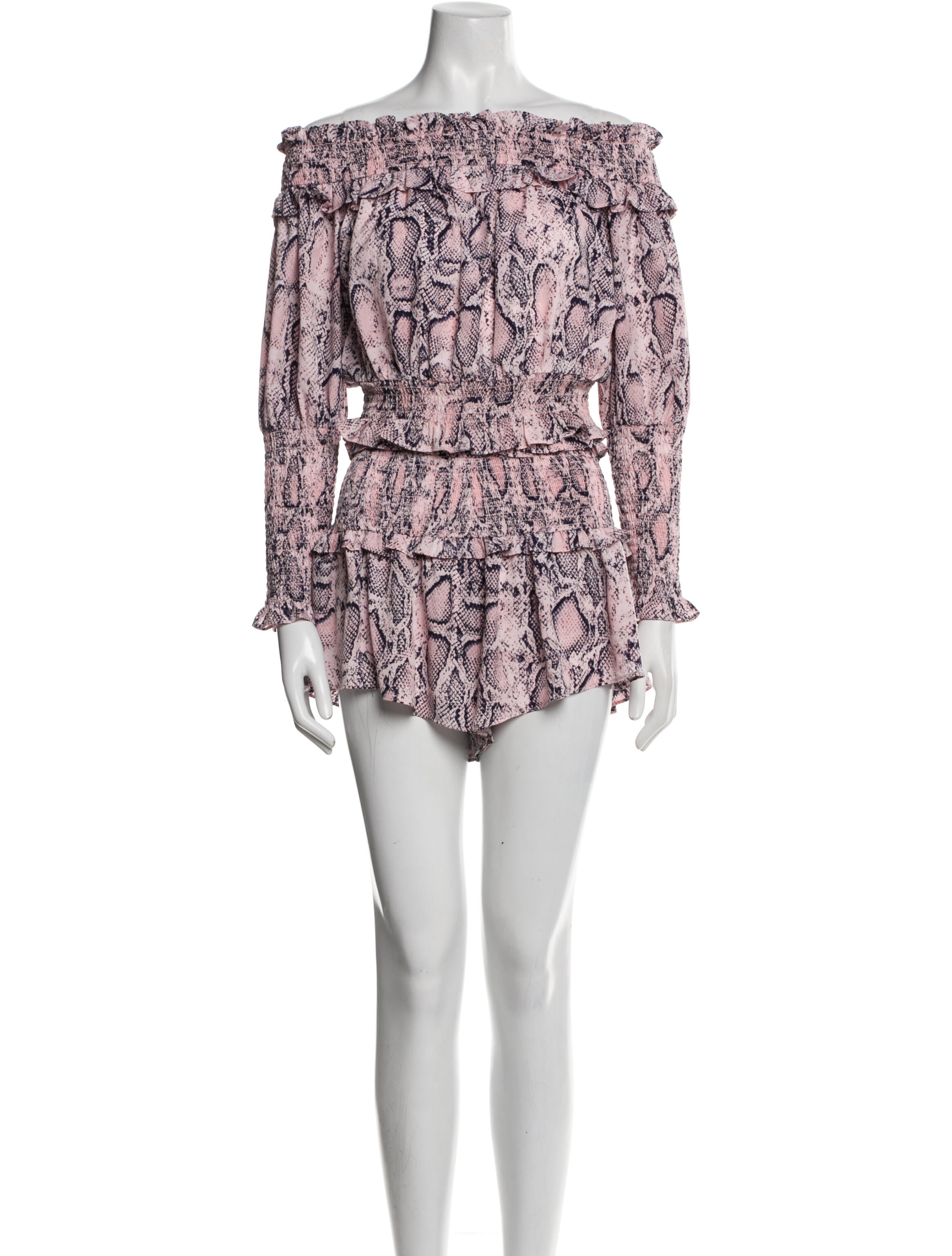 Elliatt Animal Print Skirt Set