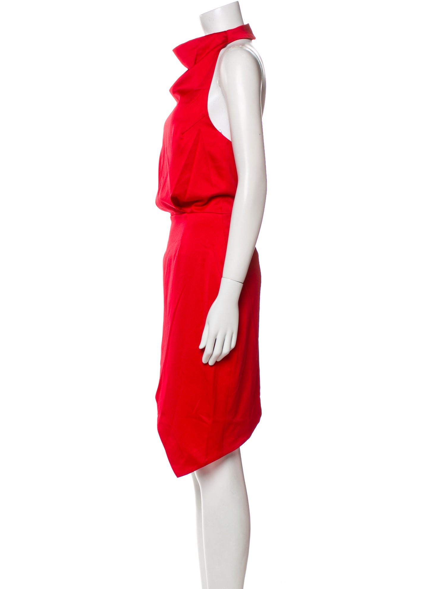 Elliatt Mock Neck Midi Length Dress