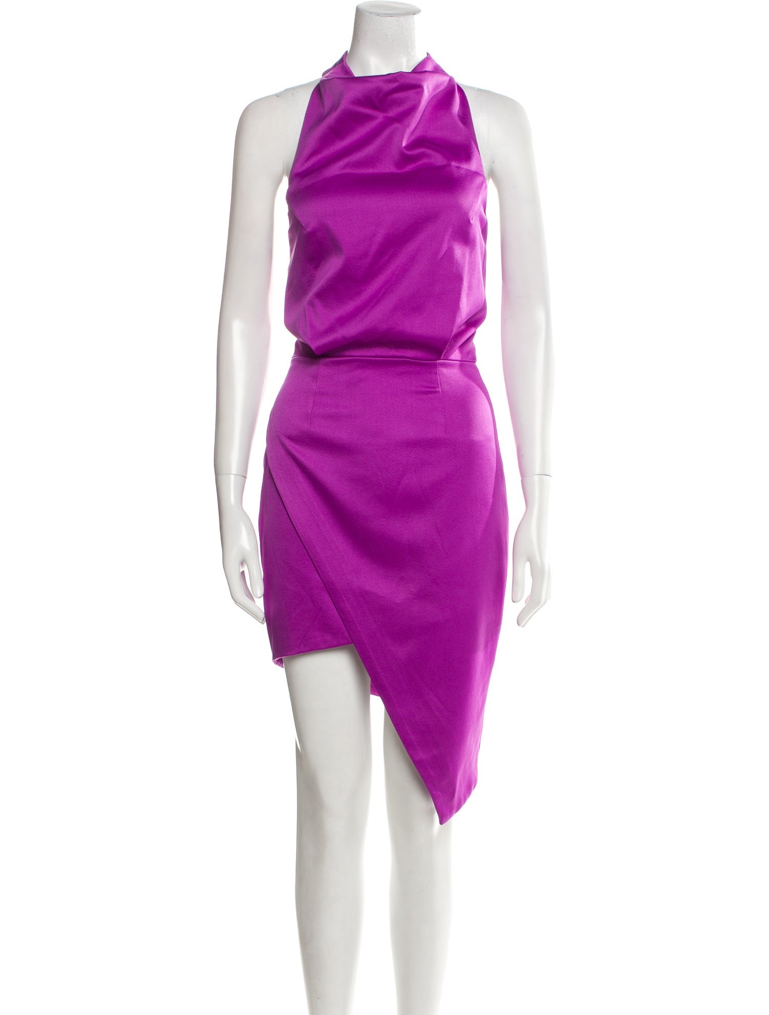 Elliatt Mock Neck Midi Length Dress