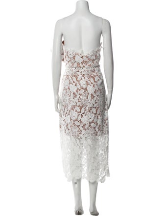 Elliatt Lace Pattern Long Dress