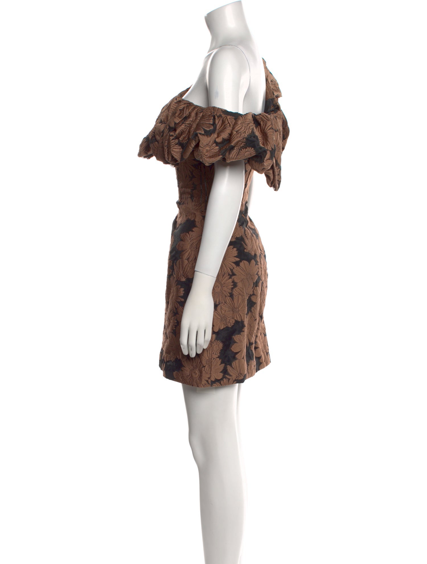 Elliatt Floral Print Mini Dress