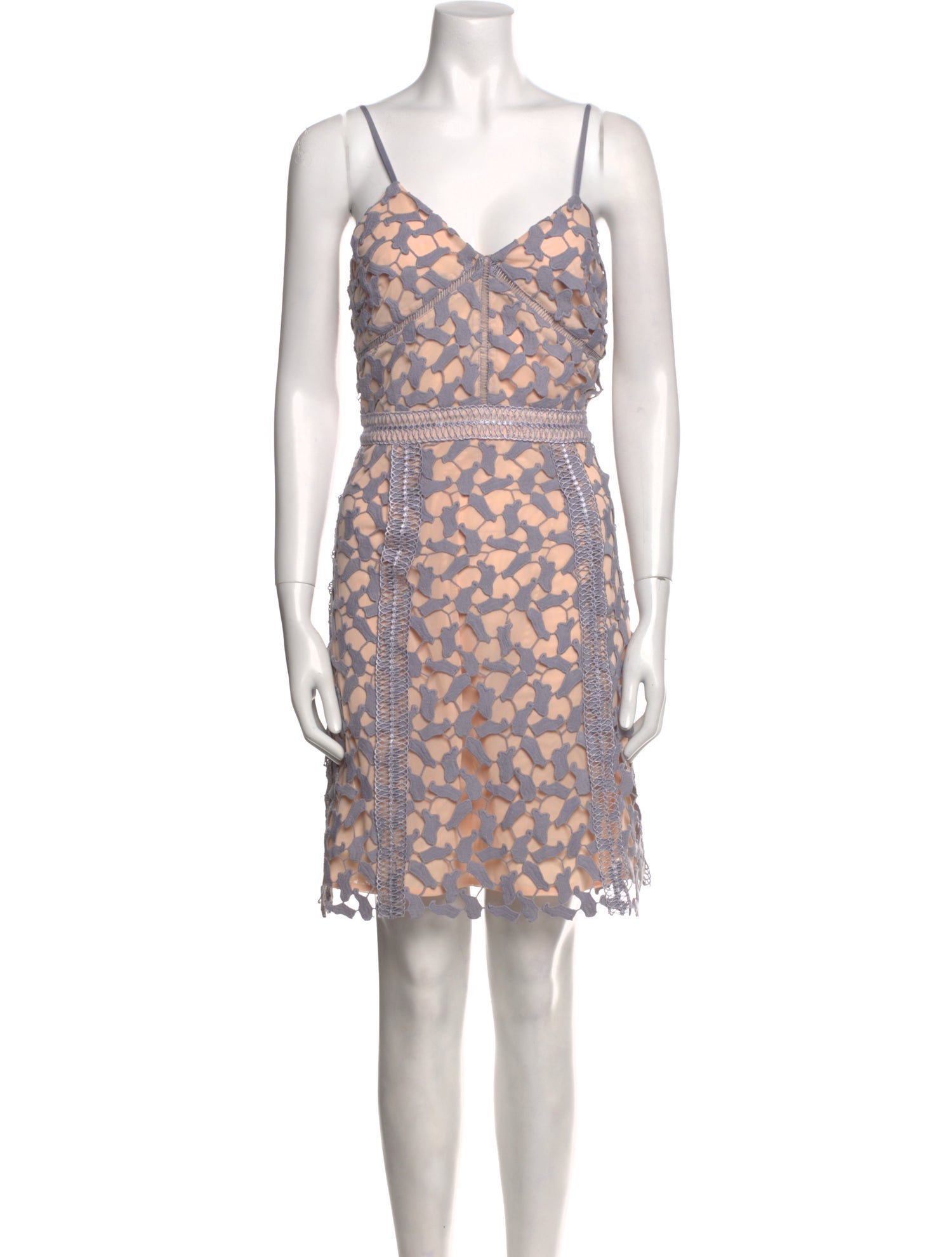 Elliatt Lace Pattern Mini Dress