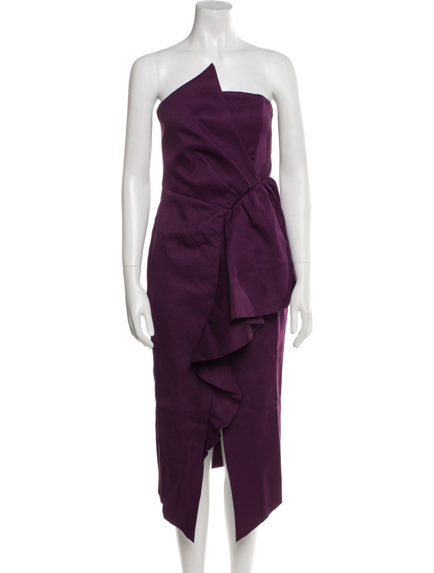 Elliatt Strapless Midi Length Dress