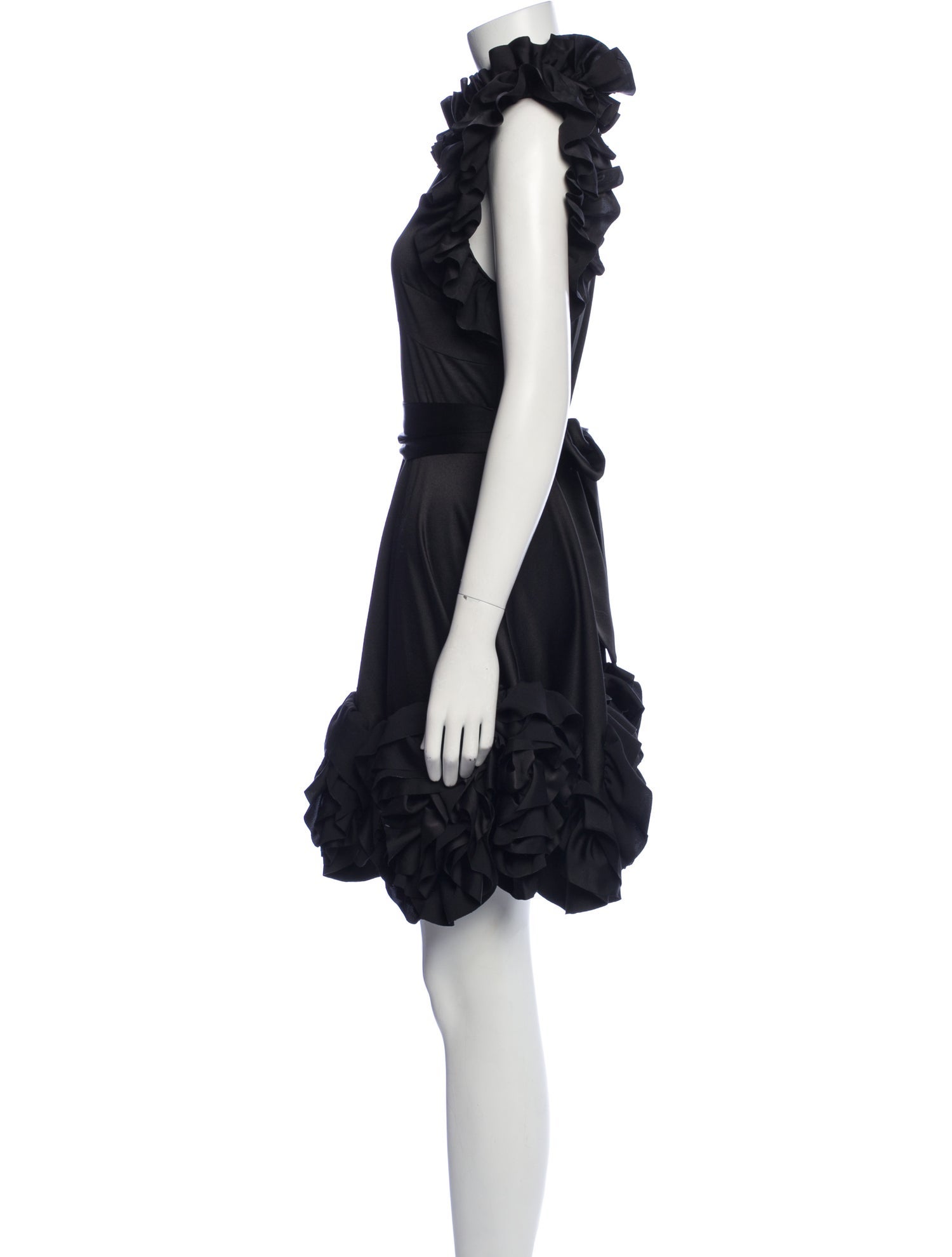 Elliatt Mock Neck Mini Dress