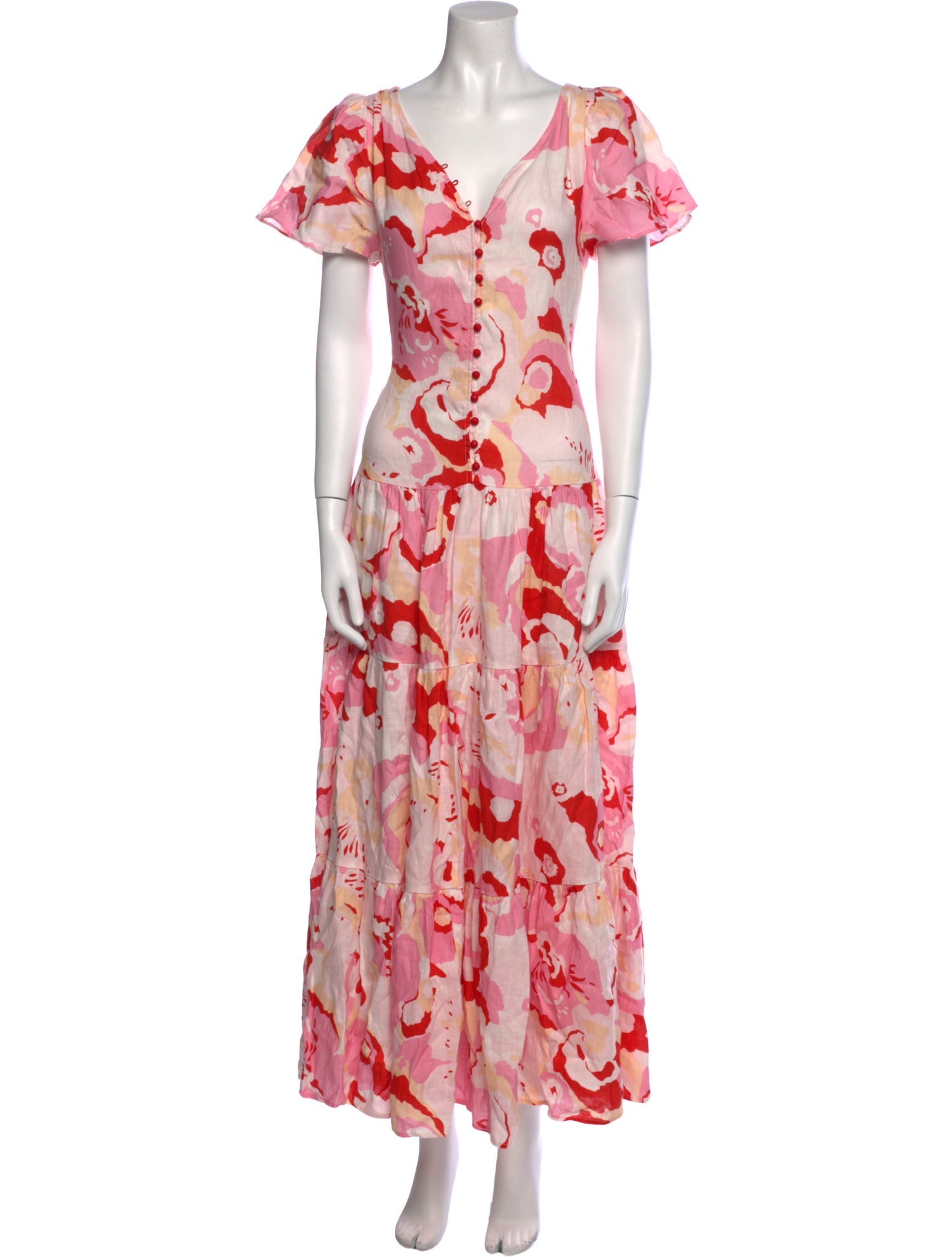 Elliatt Linen Long Dress