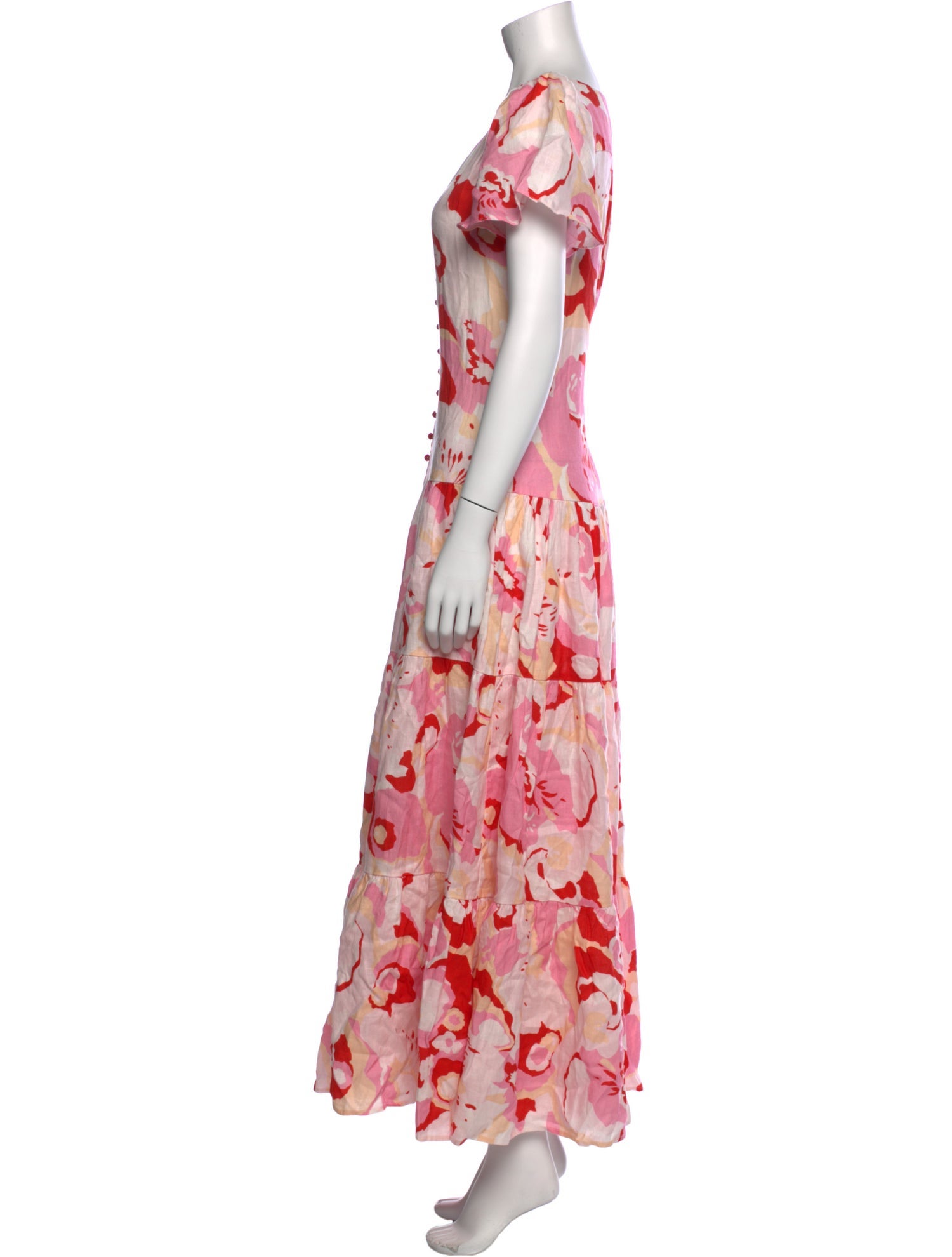 Elliatt Linen Long Dress