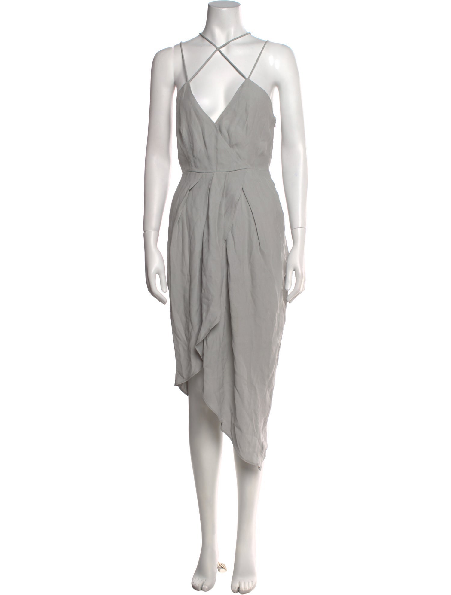 Elliatt Halterneck Knee-Length Dress