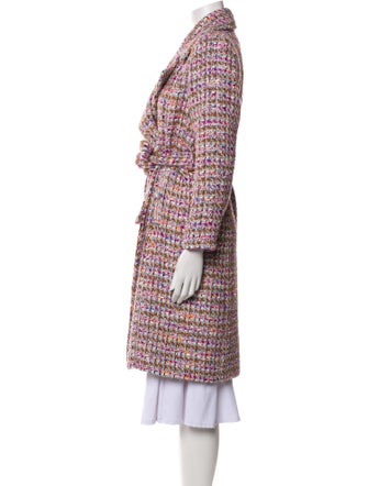 Elliatt Tweed Pattern Trench Coat