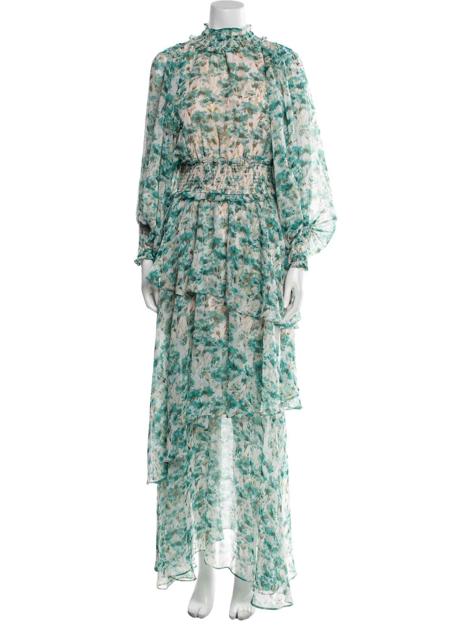 Elliatt Floral Print Long Dress