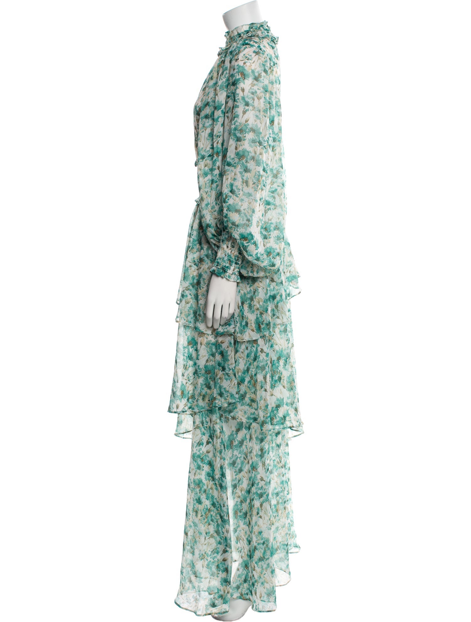 Elliatt Floral Print Long Dress