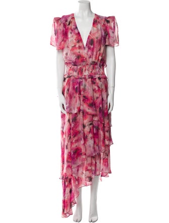 Elliatt Floral Print Long Dress