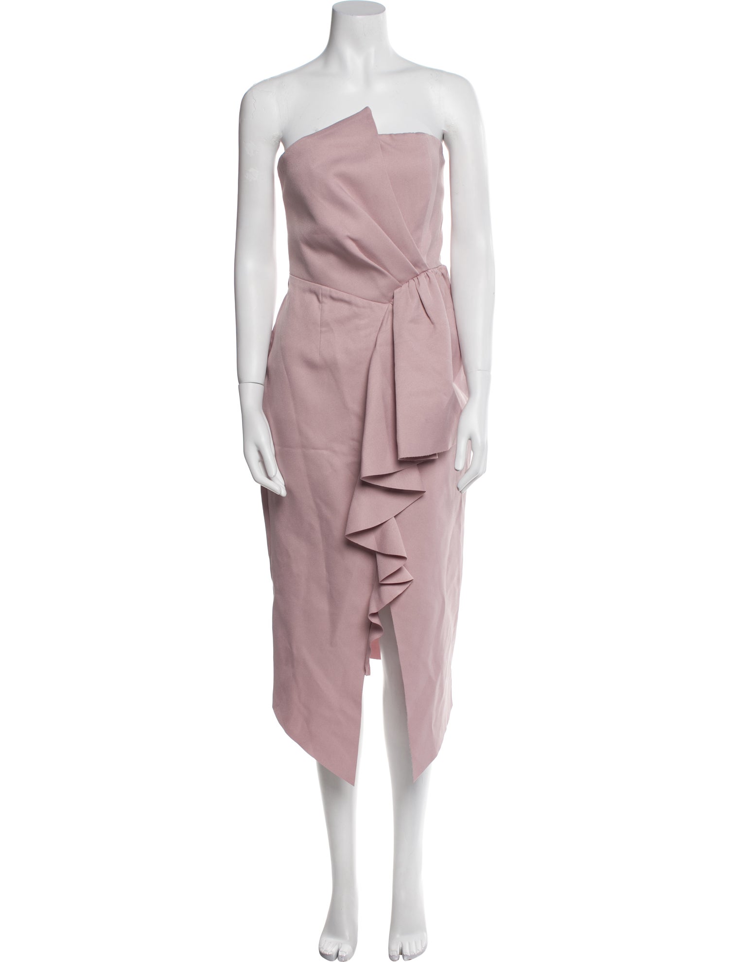 Elliatt Strapless Midi Length Dress