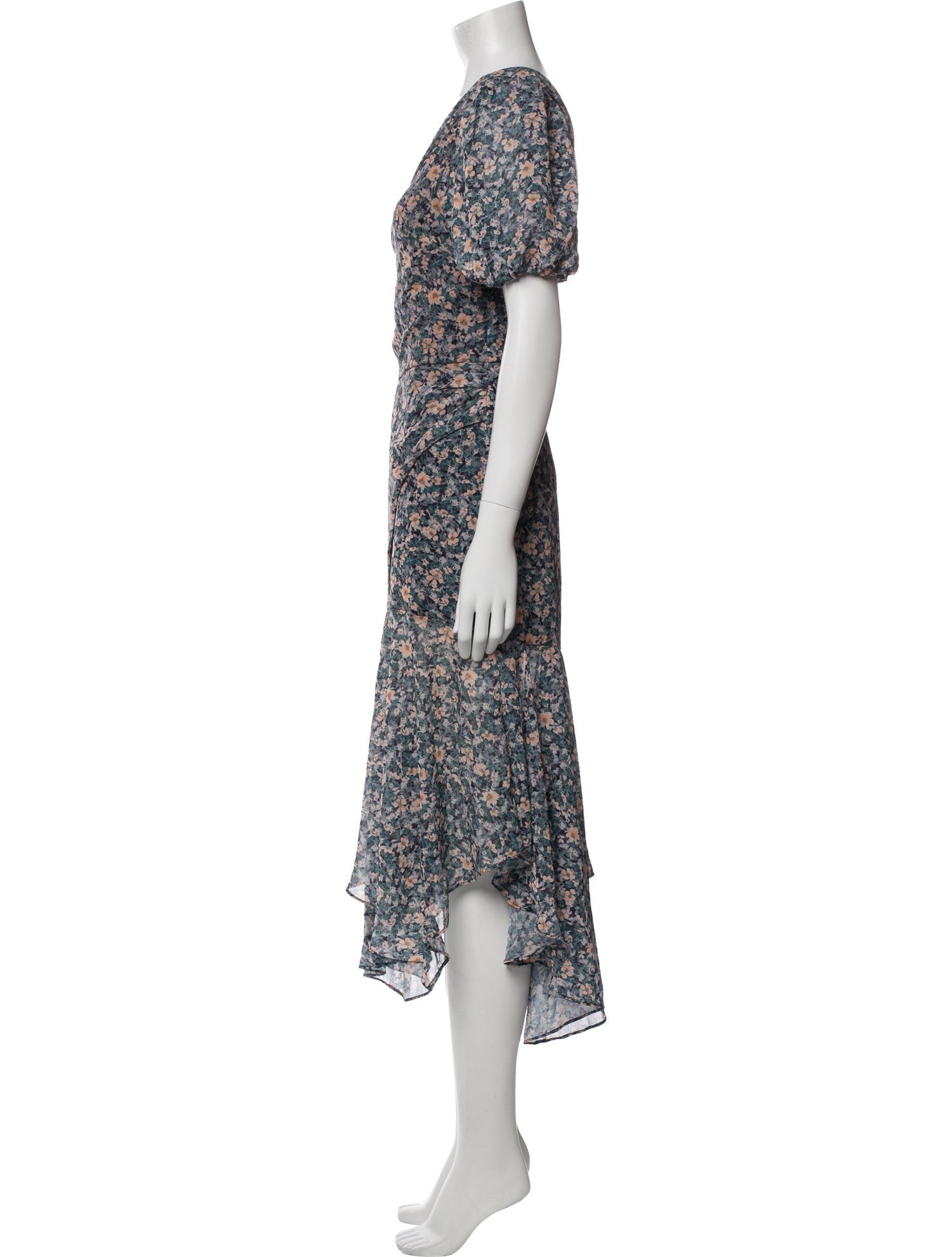 Elliatt Floral Print Long Dress