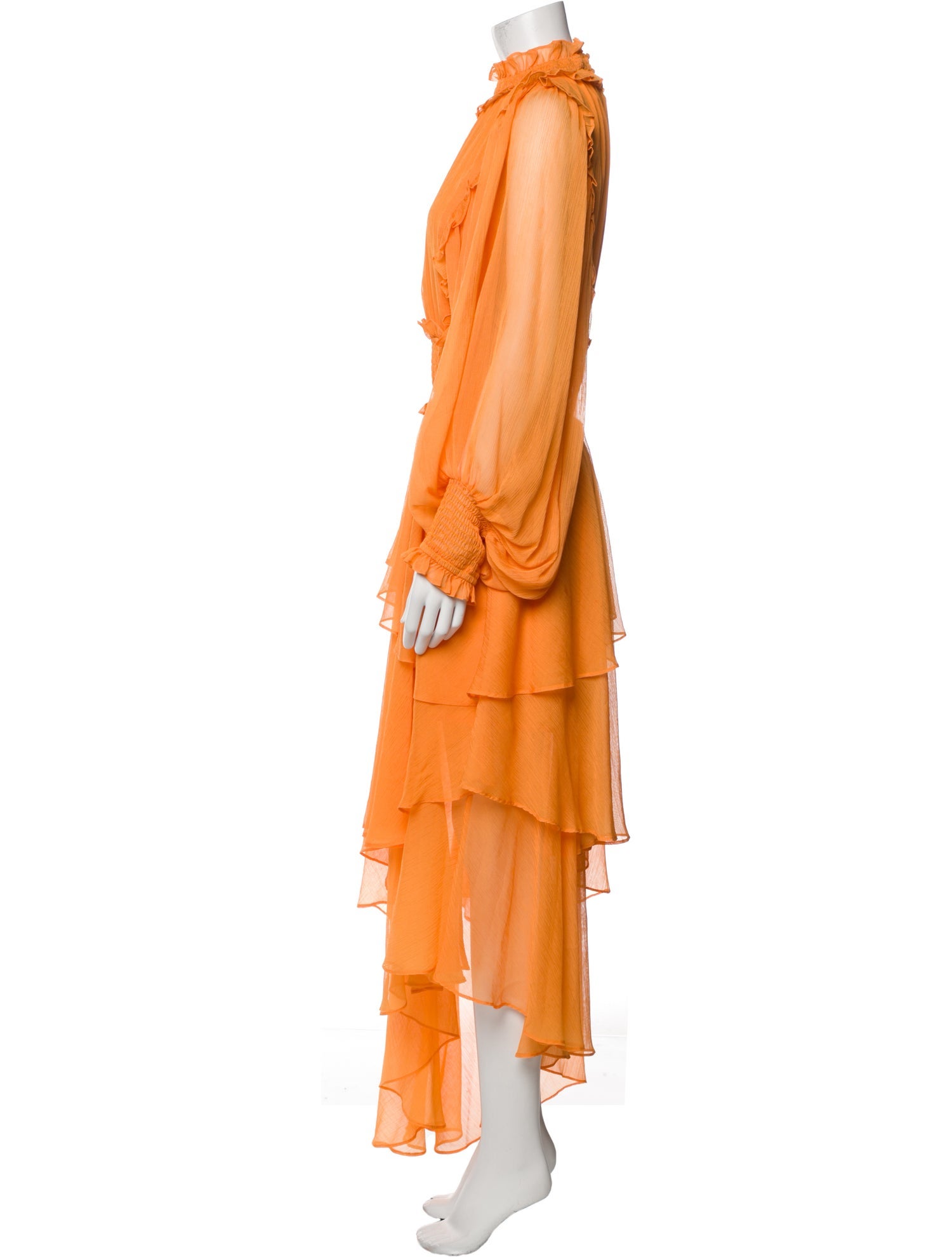 Elliatt Mock Neck Long Dress