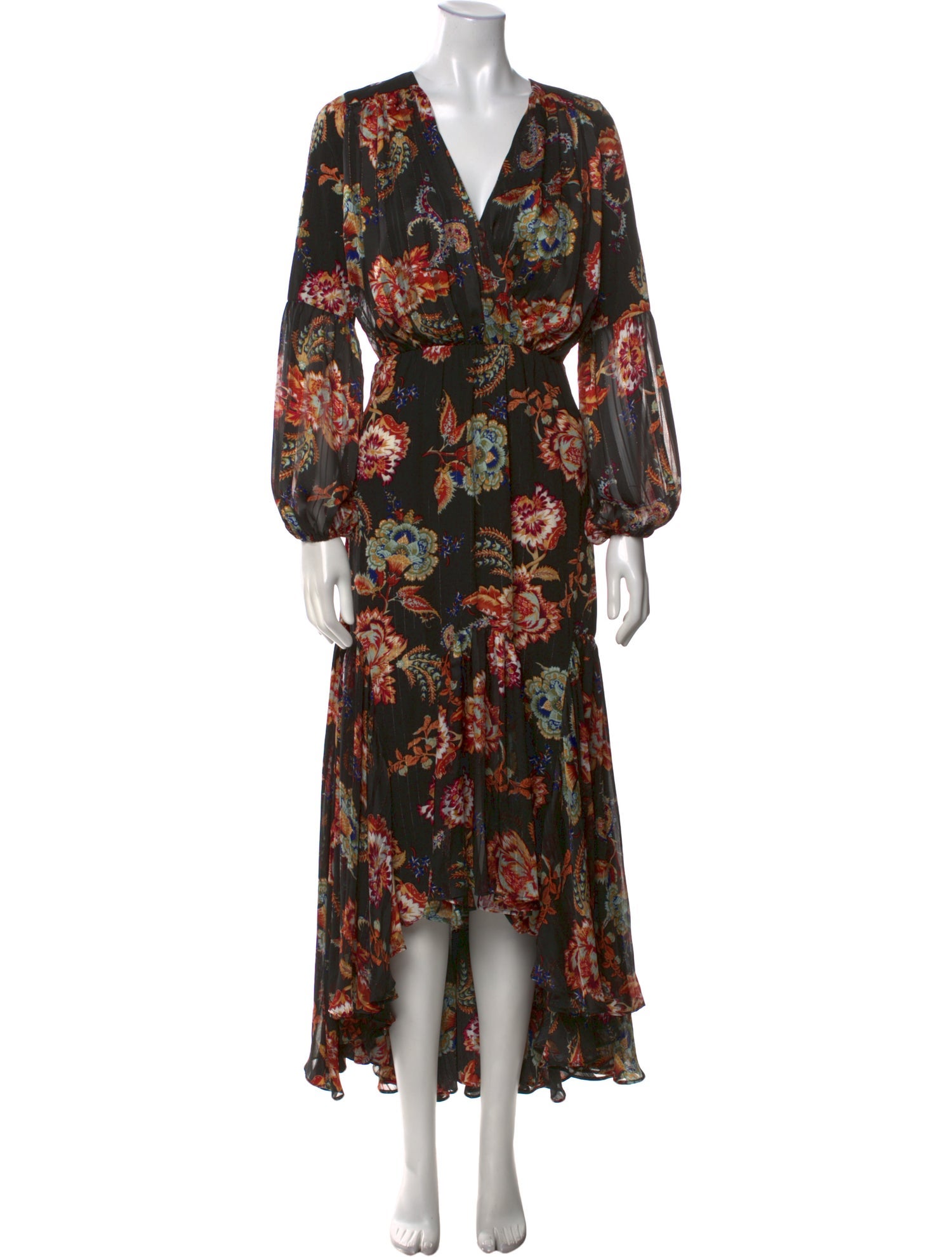 Elliatt Floral Print Long Dress