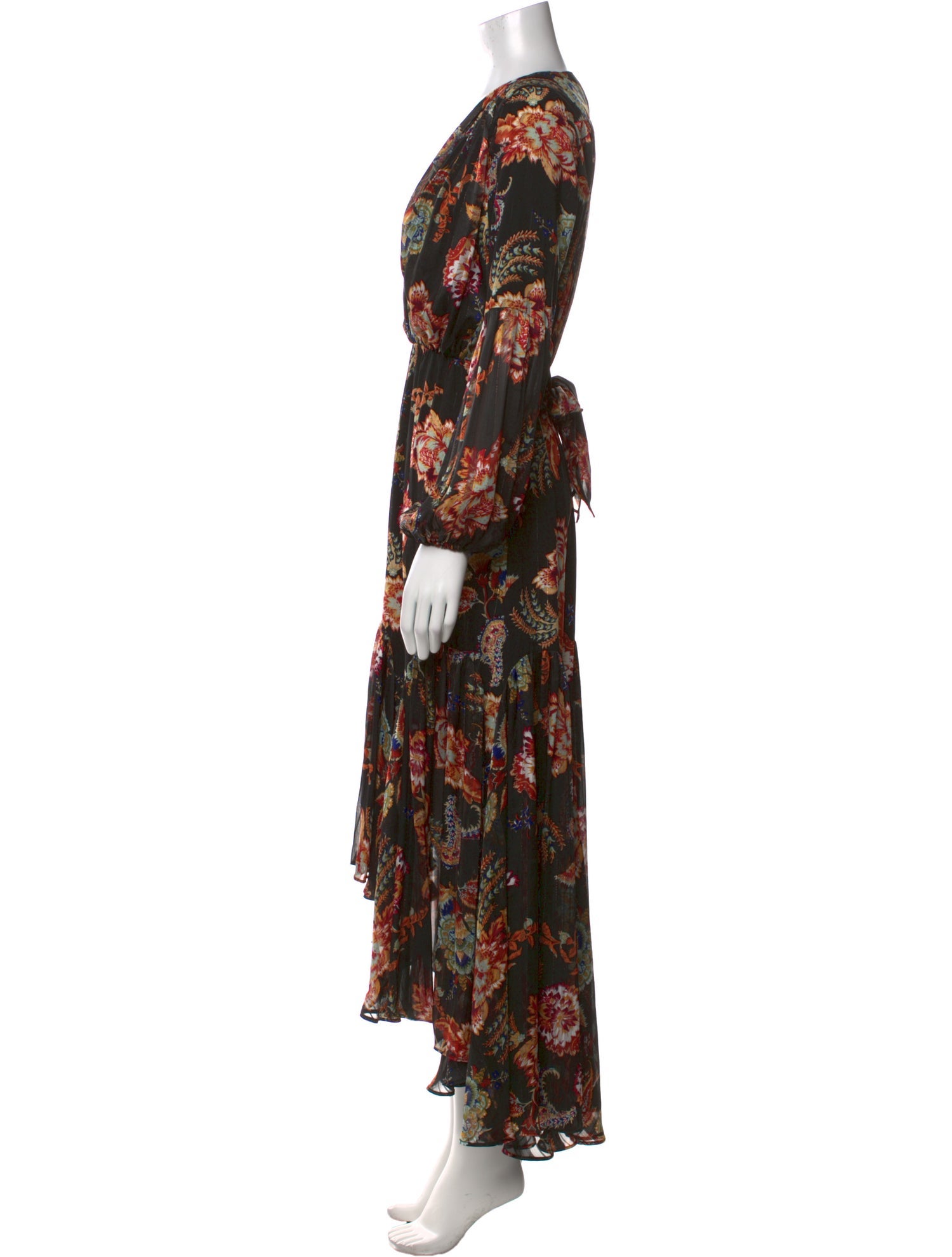 Elliatt Floral Print Long Dress