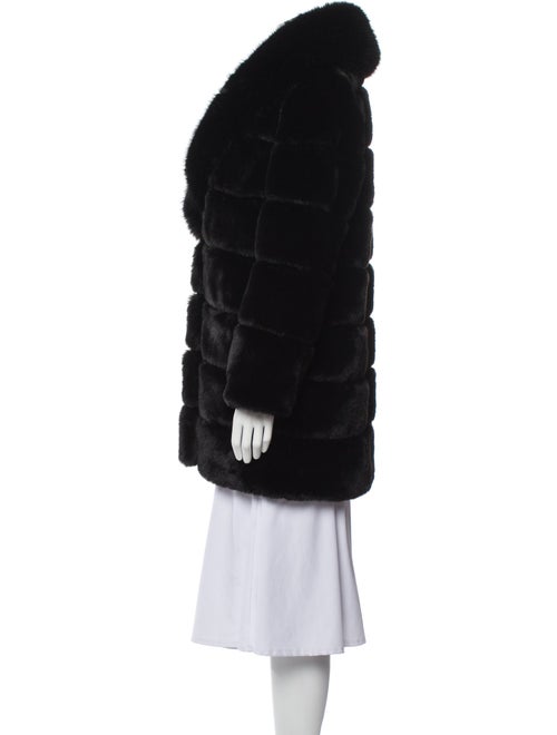 Elliatt Suede Faux Fur Coat