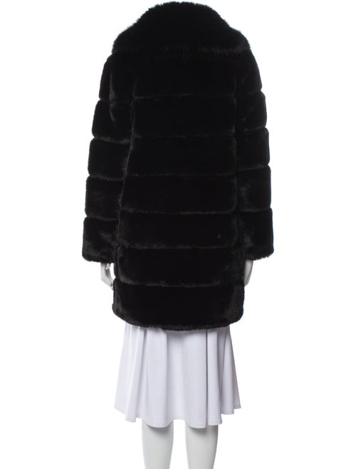 Elliatt Suede Faux Fur Coat