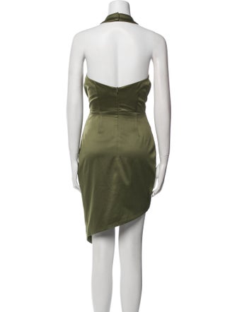 Elliatt Mock Neck Knee-Length Dress