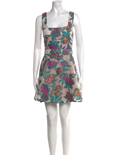 Elliatt Floral Print Mini Dress