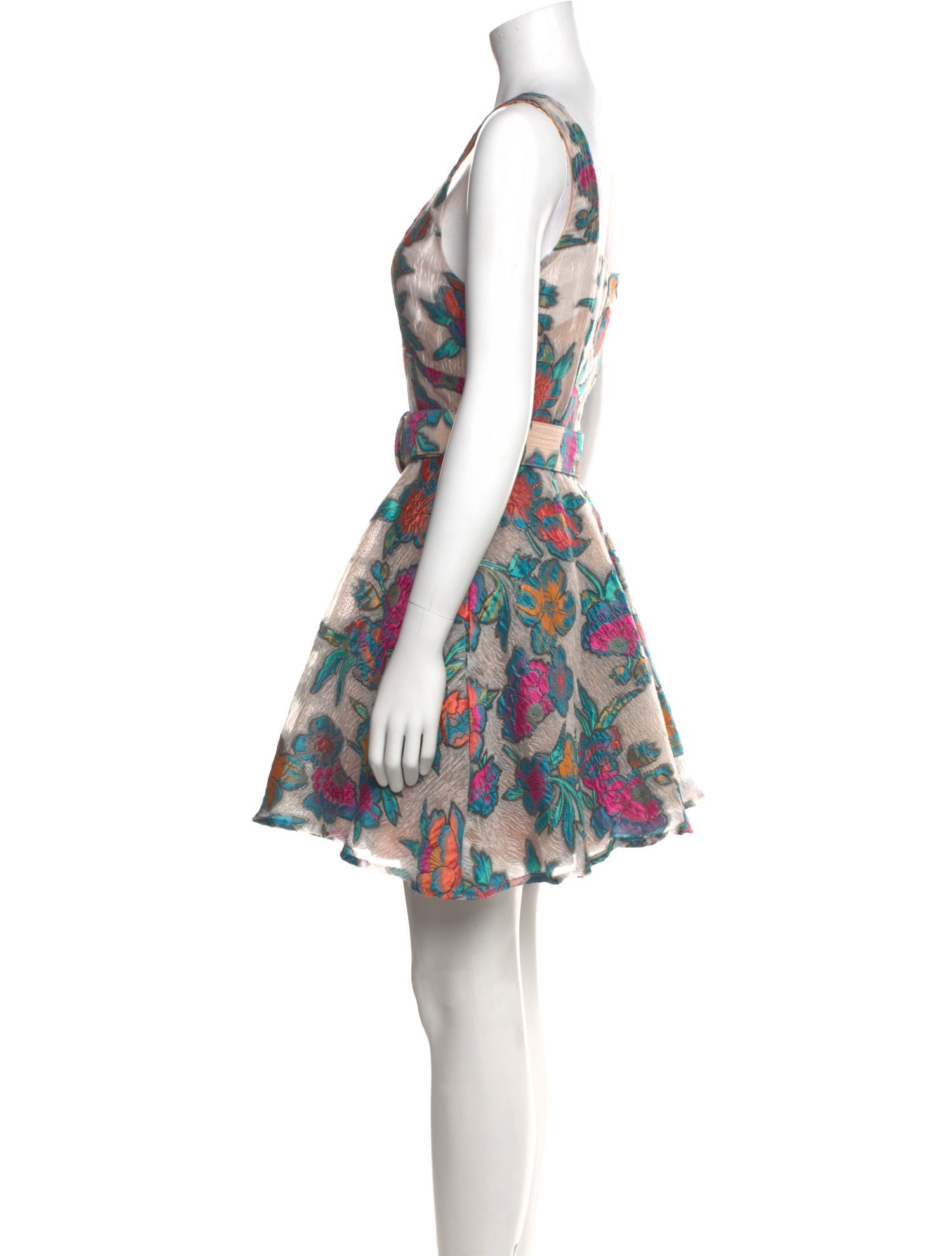 Elliatt Floral Print Mini Dress