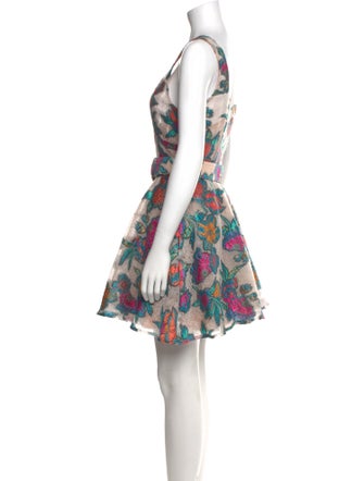 Elliatt Floral Print Mini Dress