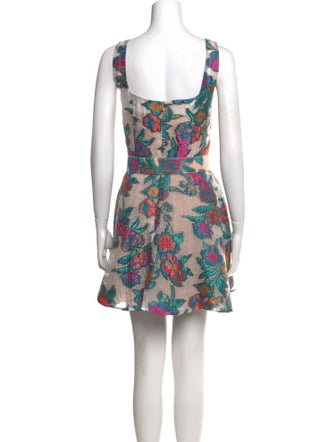 Elliatt Floral Print Mini Dress