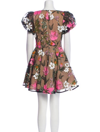 Elliatt Floral Print Mini Dress