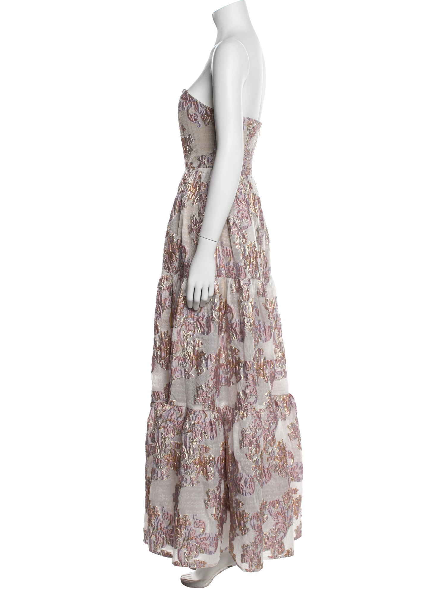 Elliatt Printed Long Dress w/ Tags