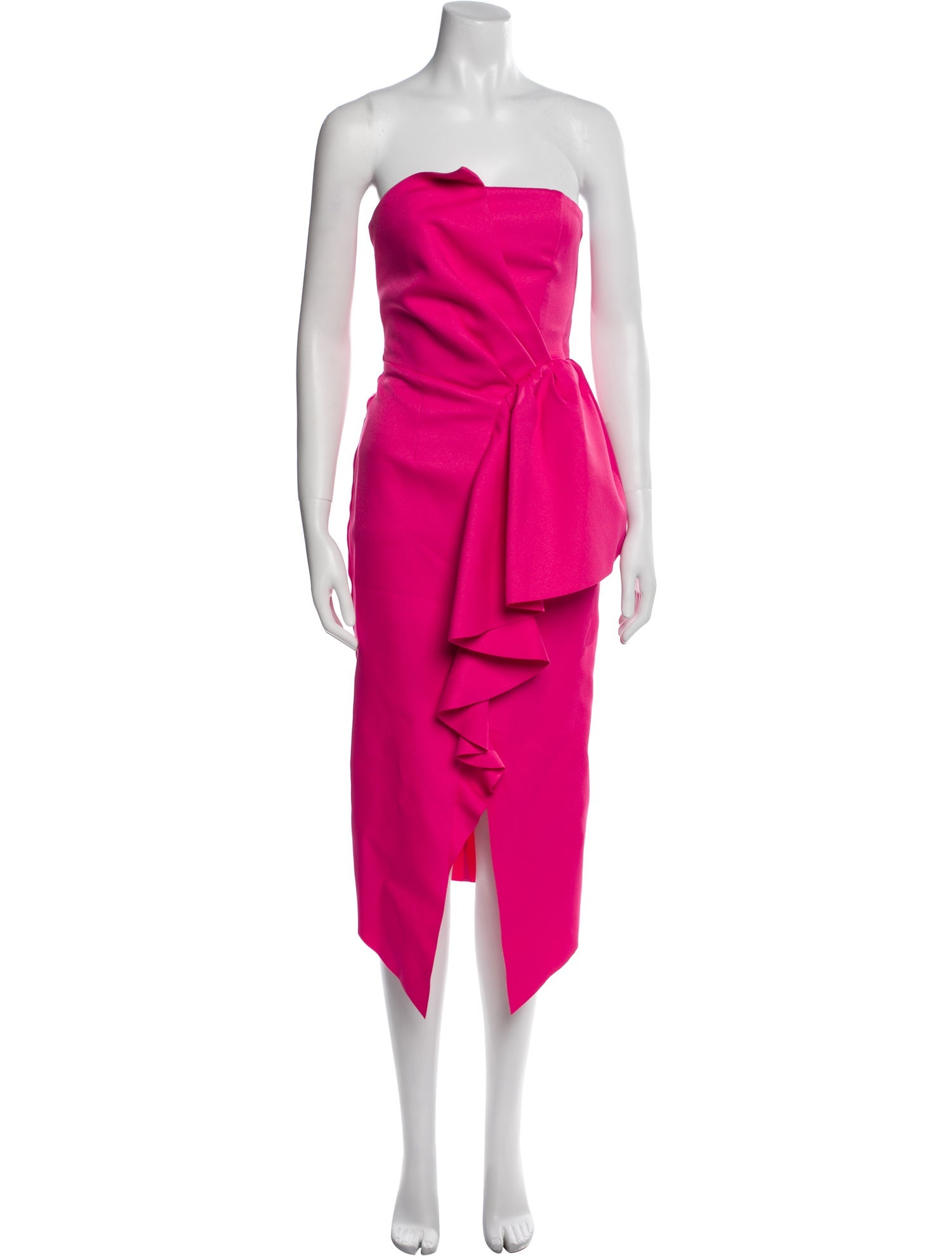 Elliatt Strapless Midi Length Dress