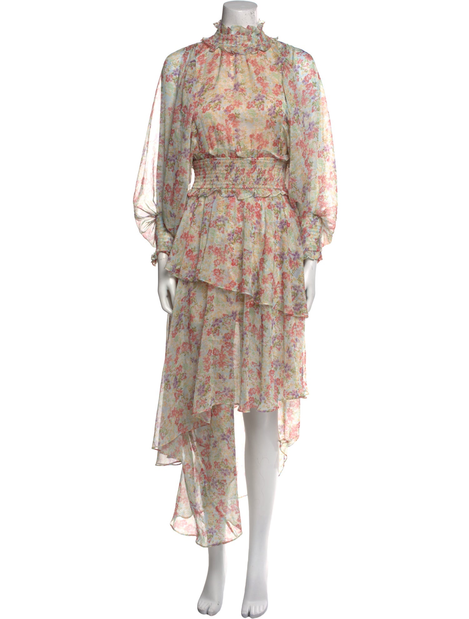 Elliatt Floral Print Long Dress