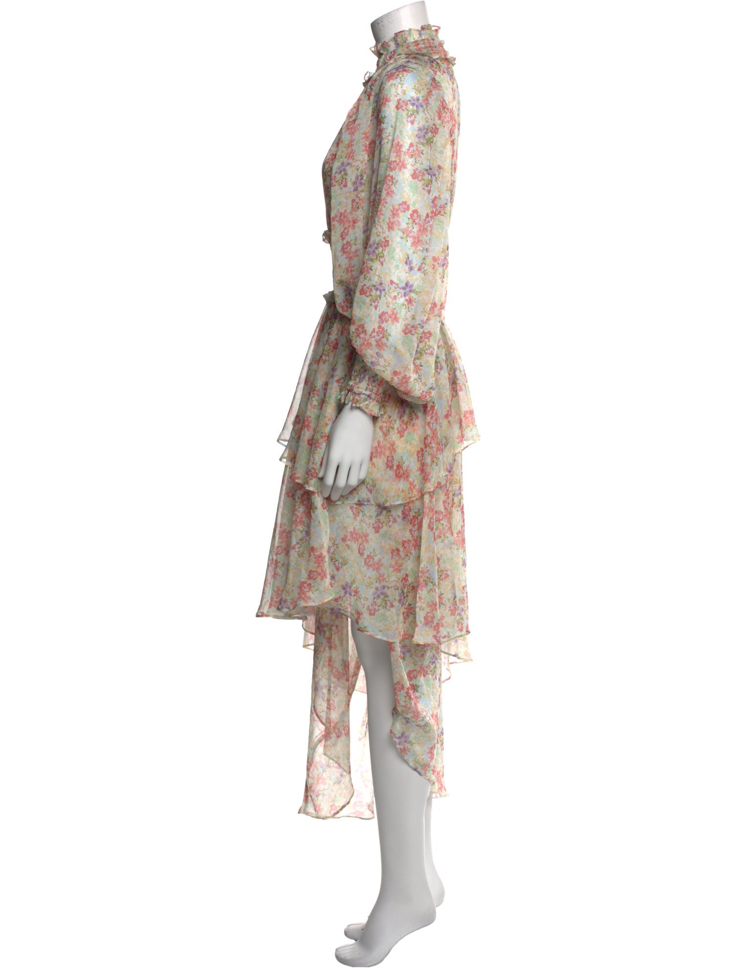 Elliatt Floral Print Long Dress