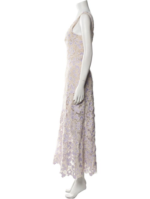 Elliatt Lace Pattern Long Dress