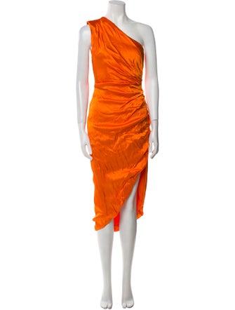 Elliatt One-Shoulder Midi Length Dress